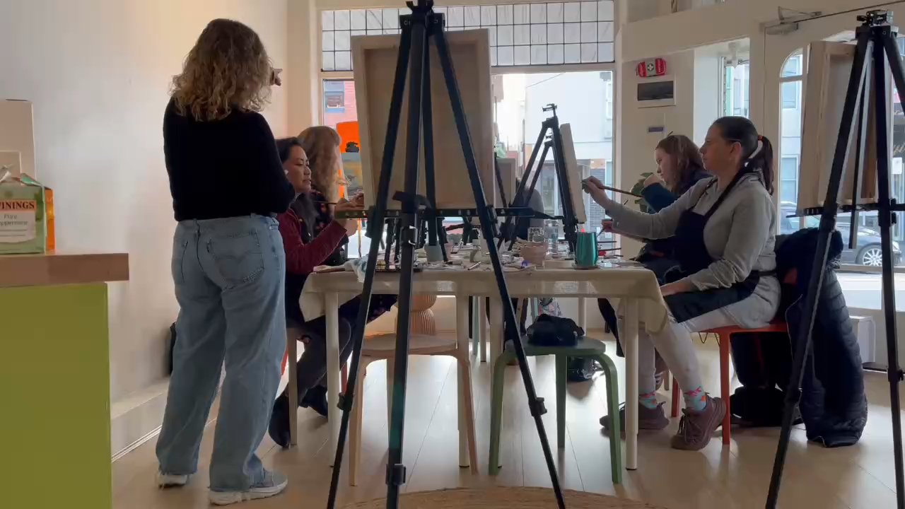 A second clip from inside a class session